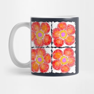 Orange Petals Mug